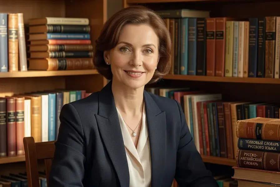 Natacha Lebedev, professeure de russe à Lyon