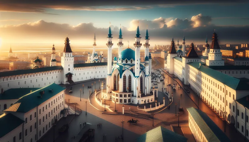 Kremlin de Kazan et mosquée Koul-Charif