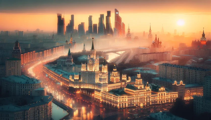 Television documentary about Russia